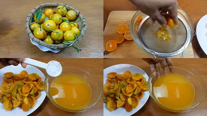 Bước 1Sơ chế tắc