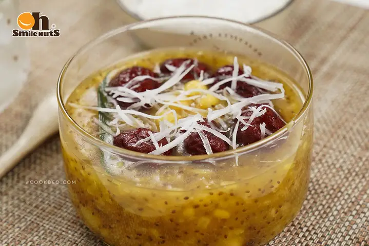 Chè Táo Đỏ Khô Sữa Hạnh Nhân Chè Táo Đỏ Khô Sữa Hạnh Nhân