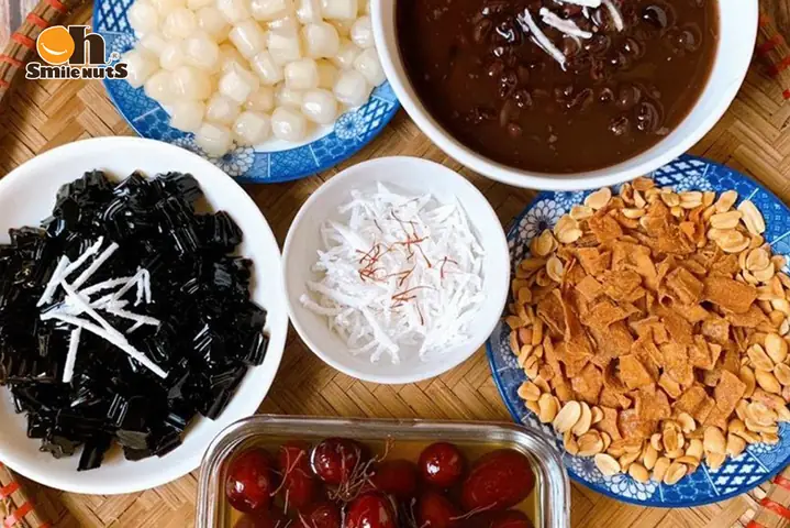 Chè Táo Đỏ Khô Trân Châu Đường Đen Chè Táo Đỏ Khô Trân Châu Đường Đen