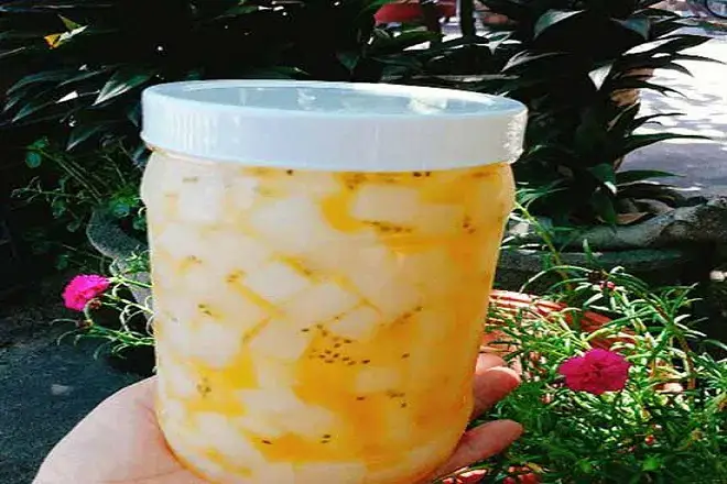 4.2. Cách nấu thạch dừa nước chanh leo 4.2. Cách nấu thạch dừa nước chanh leo