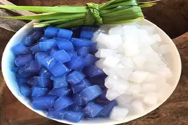 3.2. Cách nấu thạch dừa đậu xanh hoa đậu biếc 3.2. Cách nấu thạch dừa đậu xanh hoa đậu biếc