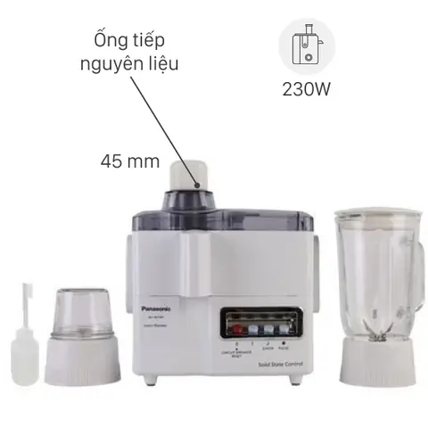 Máy Xay Ép Đa Năng Panasonic Mj-m176pwra Máy Xay Ép Đa Năng Panasonic Mj-m176pwra
