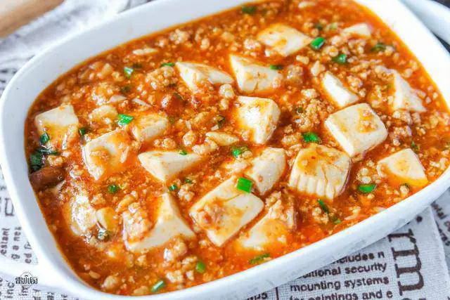 Đậu Phụ Sốt Thịt Băm Sa Tế