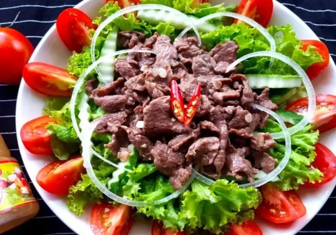 Cách Chế Biến Salad Bò Ba Chỉ Cách Chế Biến Salad Bò Ba Chỉ