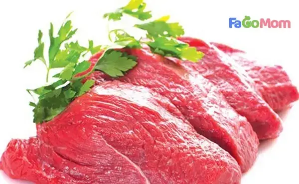 5. Một số lưu ý khi sử dụng thịt bò cho mẹ sau sinh