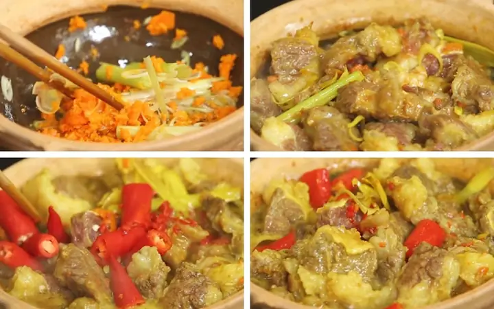 Bước 3: Kho Thịt