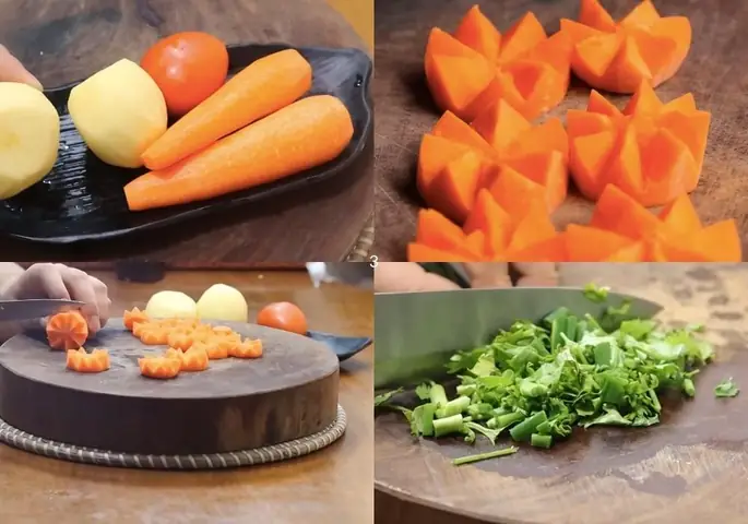 Sơ Chế Các Nguyên Liệu Khác