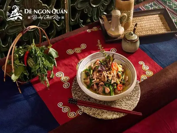 Thịt Dê Xào Sả Ớt