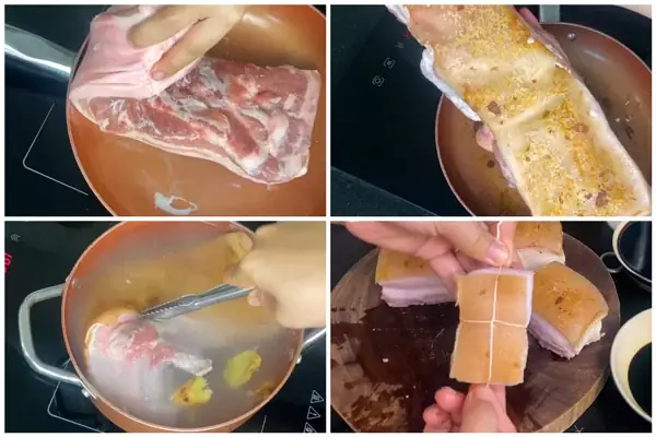 Bước 1: Sơ chế nguyên liệu