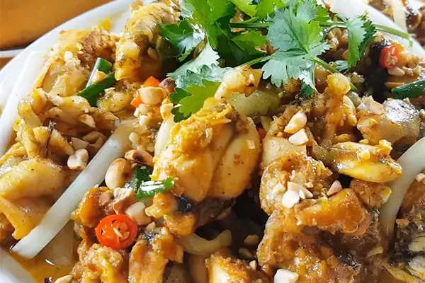 Bước 6: Cách xào ếch ngon