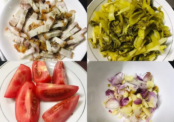 Sơ chế các nguyên liệu