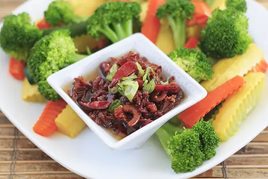 Mắm Kho Quẹt Bằng Thịt Xông Khói (bacon)