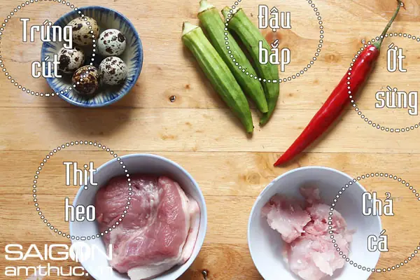 Đậm Đà Thịt Kho Trứng Cùng Khổ Qua Cà Ớt