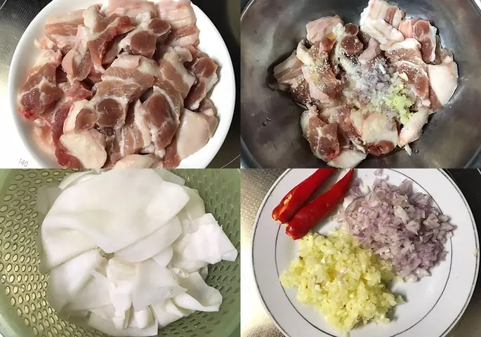 Sơ Chế Các Nguyên Liệu Sơ Chế Các Nguyên Liệu