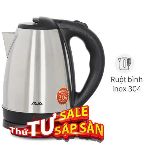 Bình đun siêu tốc AVA 1.7 lít KES4149