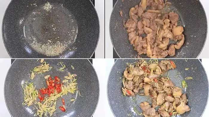 Cách Nấu Thịt Ngan Xào Lăn