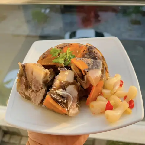 Bật mí cách nấu thịt đông chuẩn vị mẹ làm, món ngon ngày Tết cả nhà thích mê - Ảnh 3.