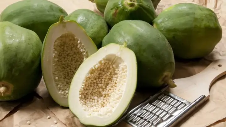 3Cho thêm đu đủ xanh