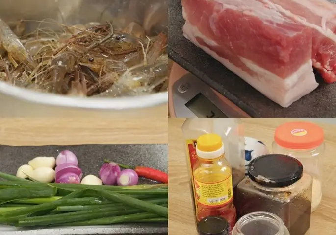 Chuẩn Bị Nguyên Liệu