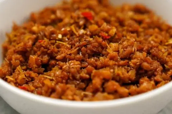 Thịt Chưng Mắm Tép