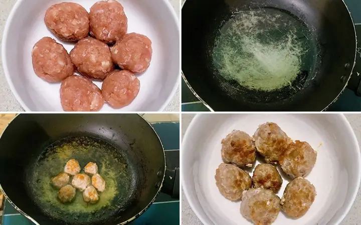Tham khảo cách làm thịt viên kho nước dừa ngon miệng