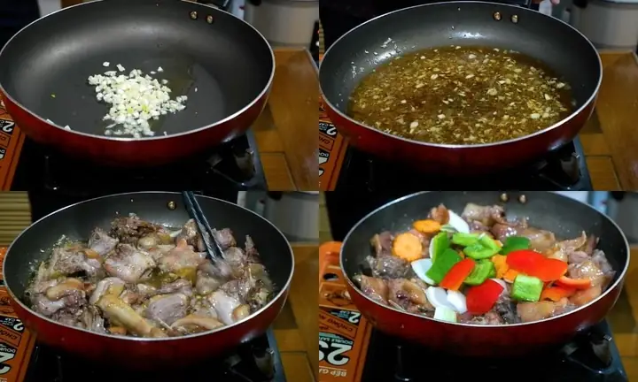 Xào Vịt Với Nước Sốt Chua Ngọt