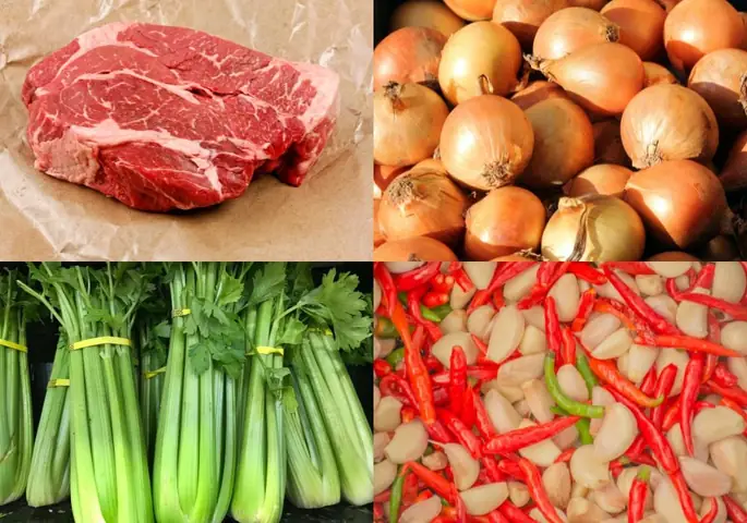 Chuẩn bị nguyên liệu