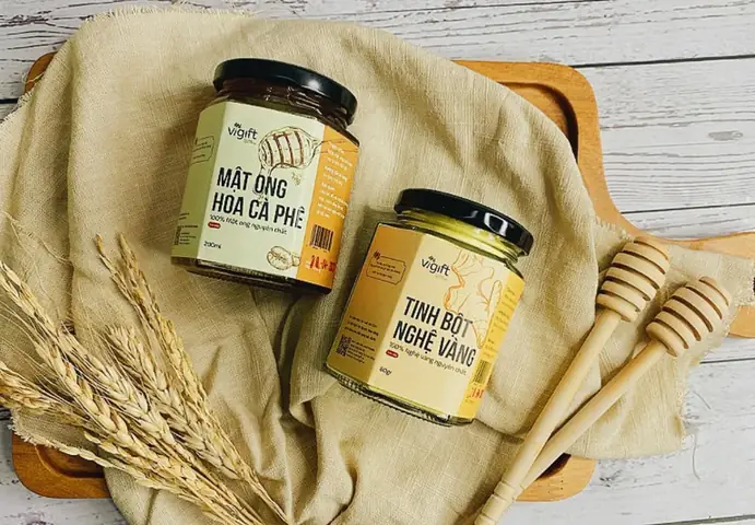 Các lợi ích khi dùng tinh bột nghệ với mật ong