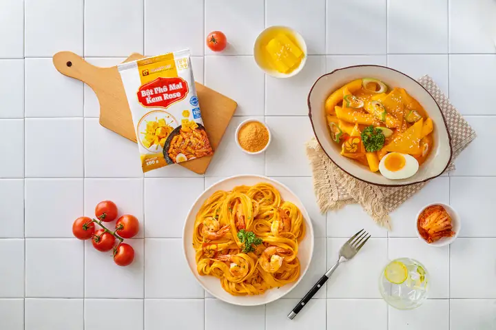 Hướng Dẫn Cách Nấu Tokbokki Phô Mai Kem Rose