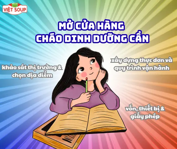 Kinh doanh cháo dinh dưỡng trẻ em cần chuẩn bị gì?