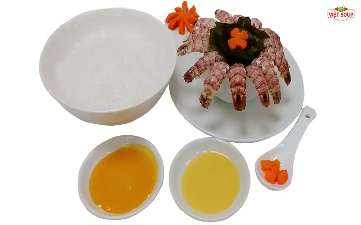 Hướng dẫn cách nấu cháotôm tích rong biển