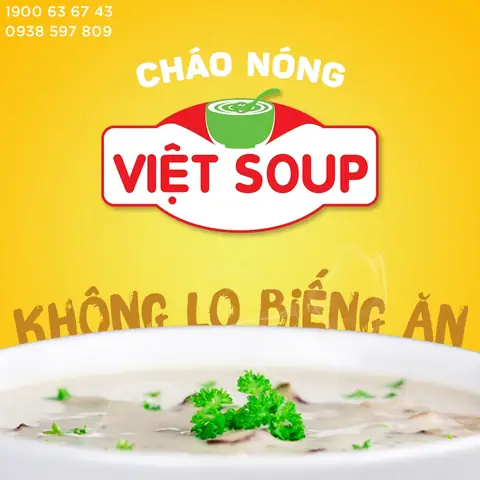 CHÁO DINH DƯỠNG VIỆT SOUP NẤU CÓ GÌ HẤP DẪN BÉ?