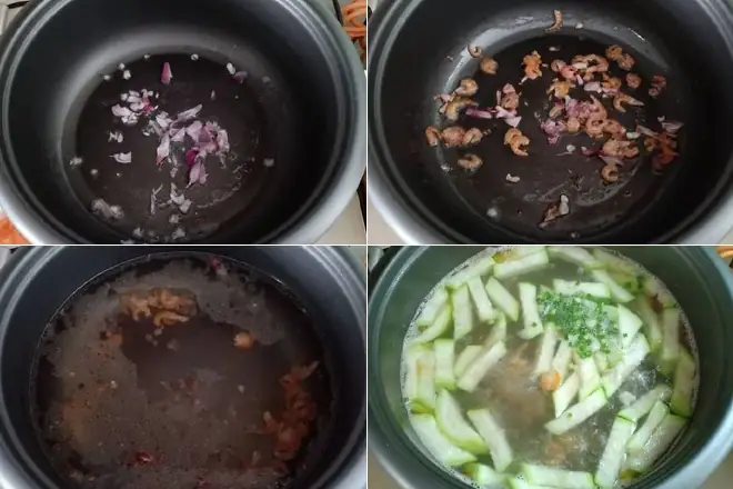 Cách nấu canh bầu vá»i tôm tươi, tép khô ngon nhất tại nhà Cách nấu canh bầu vá»i tôm tươi, tép khô ngon nhất tại nhÃ