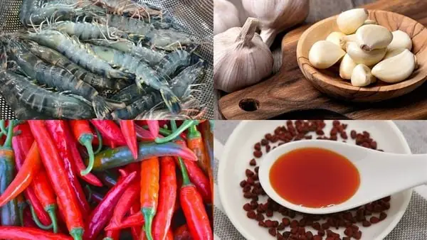 Nguyên Liệu Làm Tôm Sú Kho Tàu Nguyên Liệu Làm Tôm Sú Kho Tàu