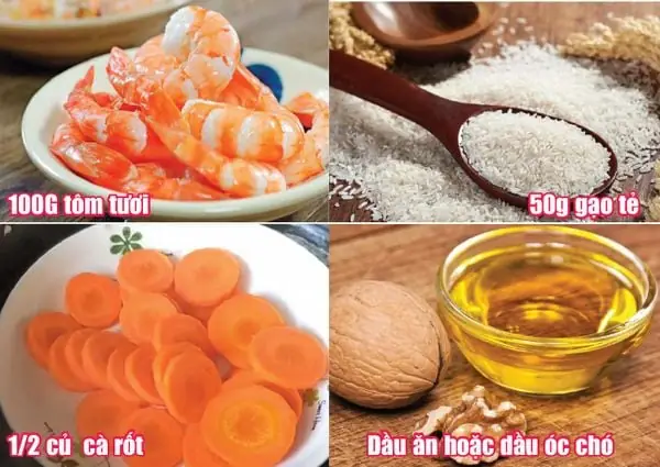 Nguyên liệu cần có: