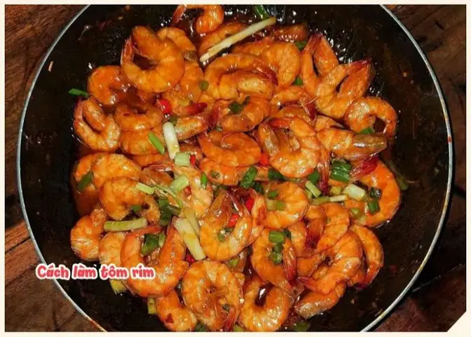 Tôm Rim Đậm Đà Đưa Cơm Tôm Rim Đậm Đà Đưa Cơm