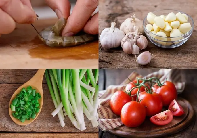 Chuẩn bị nguyên liệu