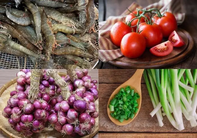 Chuẩn bị nguyên liệu