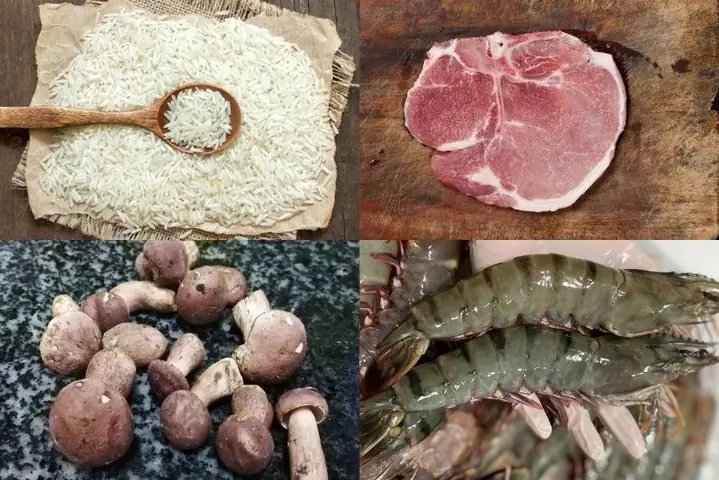 2.3 Cháo Tôm Thịt Heo Kết Hợp Nấm Tràm (công Thức Do Người Dùng Chia Sẻ)