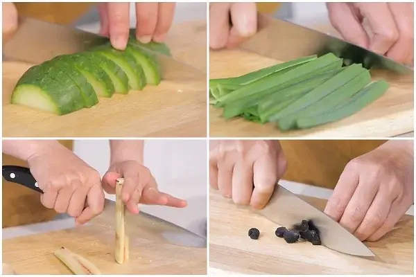 Sơ chế nguyên liệu