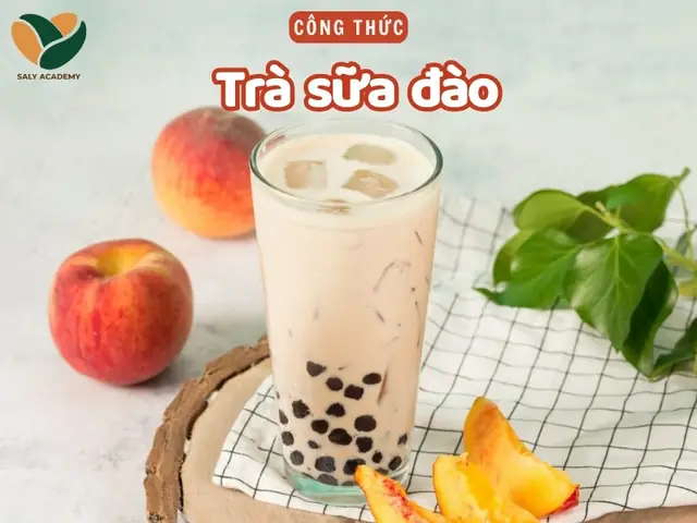 Cách Làm Trà Sữa Đào Thơm Ngon, Đồ Uống Mới Lạ Cho Thực Đơn