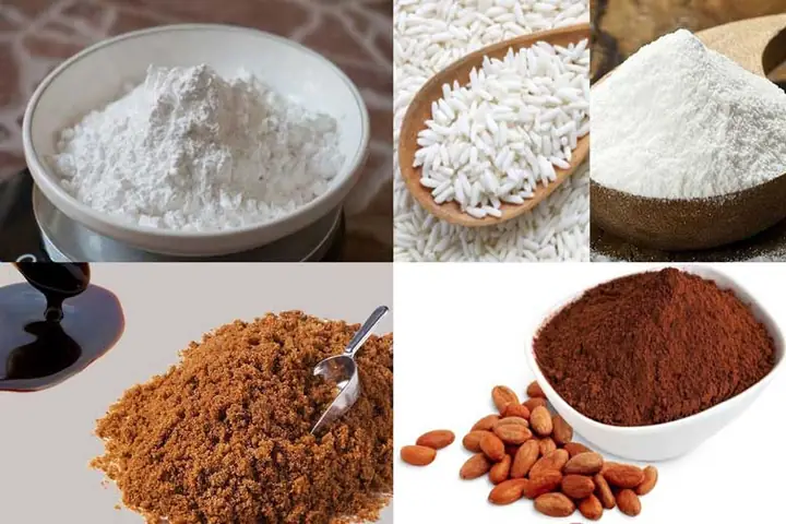 1.2. Nguyên liệu chuẩn bị thực hiện làm trân châu đường đen