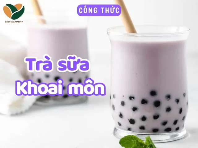 Cách Làm Trà Sữa Khoai Môn Ngon Chuẩn Vị, Siêu Hút Khách