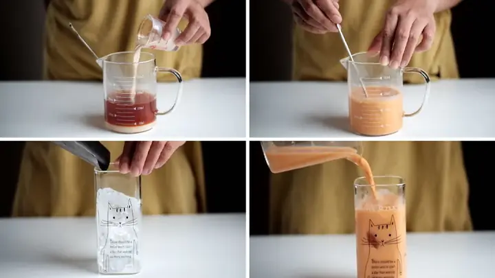 Cách Làm Trà Sữa Thái Đỏ