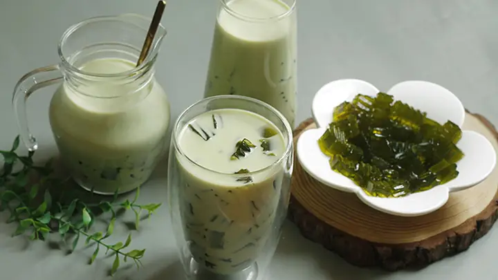 1trà Sữa Thái Xanh