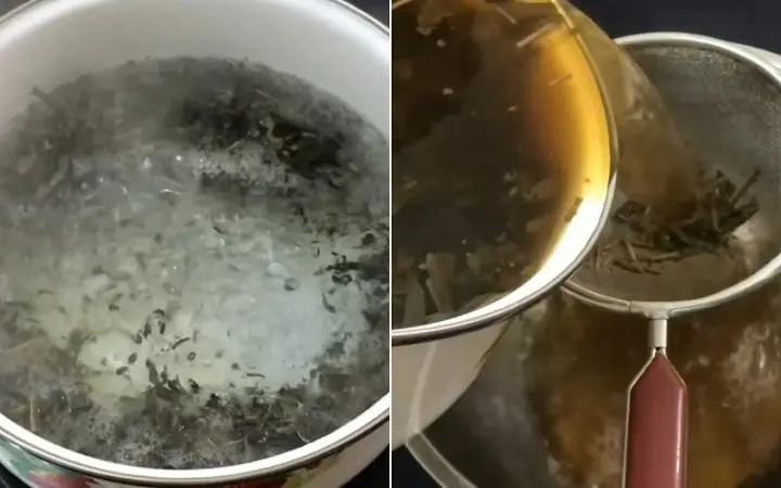 Bước 1: Cách nấu trà