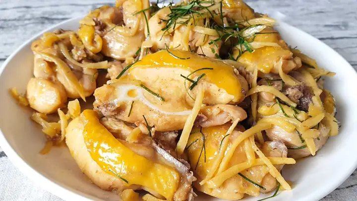 Cách Chế Biến Thịt Ức Gà Giảm Cân: Ức Gà Kho Gừng Cách Chế Biến Thịt Ức Gà Giảm Cân: Ức Gà Kho Gừng