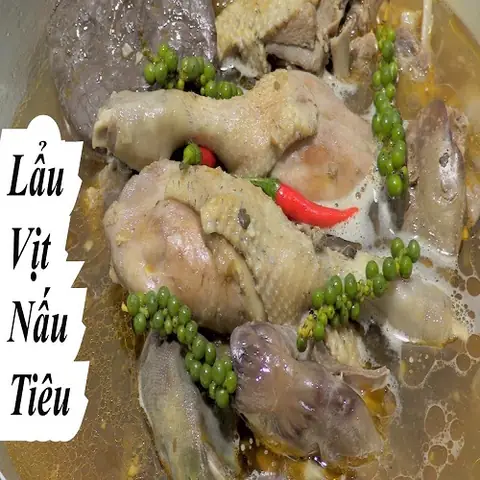 Cách Nấu Vịt Nấu Tiêu