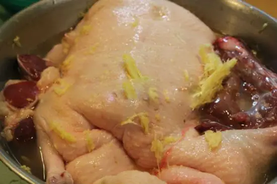 Cách làm vịt tiềm nước dừa