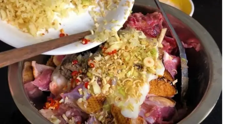 Cách nấu vịt xiêm giả cầy Miền Trung